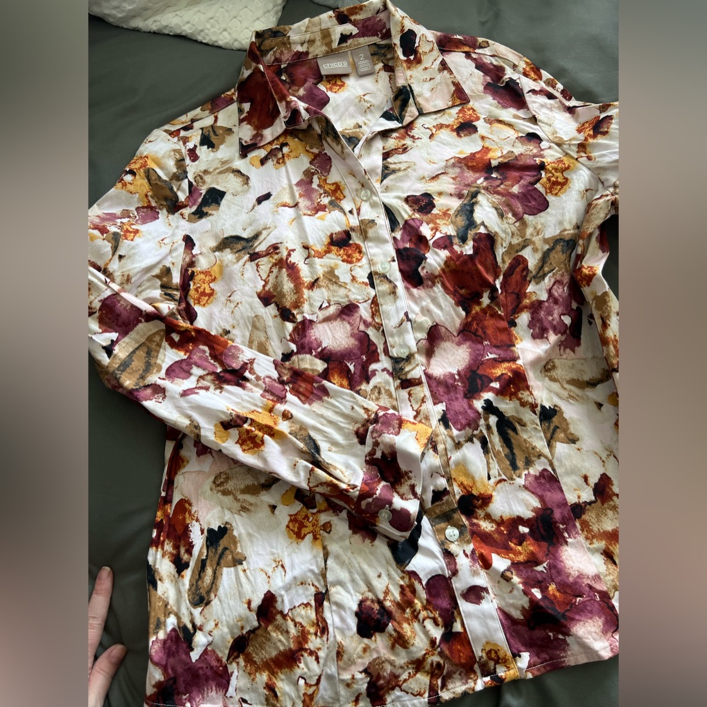 Chico’s button down